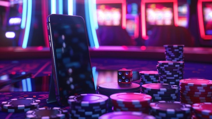 Meja taruhan Lightning Roulette dengan penjelasan area berbeda